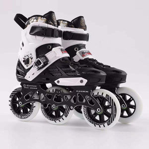 Japy Inline Skates Professional Adult Roller Skating Shoes 72-76-80mm Or 3*110mm Slalom Speed Patines Free Skating Racing Skates