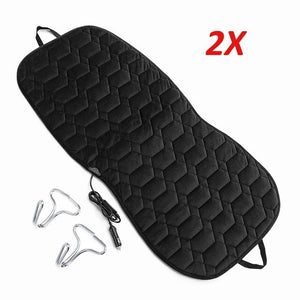 12V 3Color Plush Car Heated Seat Covers Cushion Seat Warmer Winter Household Cover Electric Heating Mat universal heating Heater