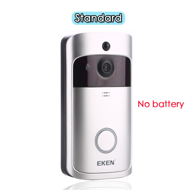 EKEN V5 Smart WiFi Video Doorbell Camera Visual Intercom With Chime Night vision IP Door Bell Wireless Home Security Camera