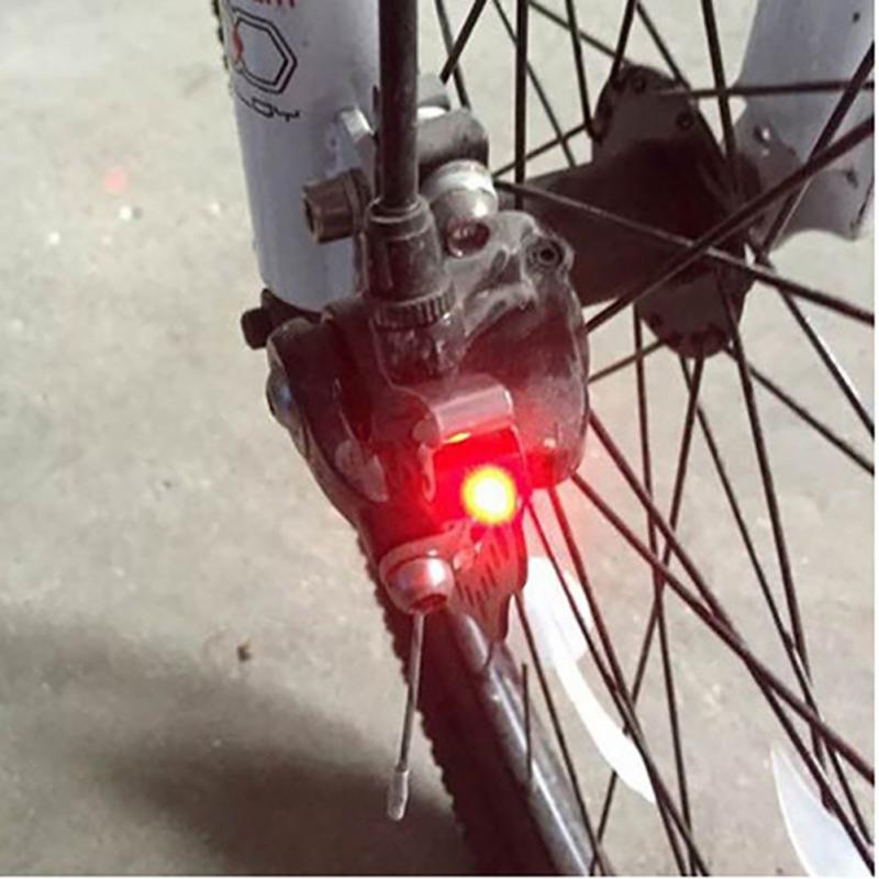 Waterproof Cycling Brake Bike Light Mount Tail Rear Bicycle Light LED High Brightness Red LED lamp Cycling Accessories #H915