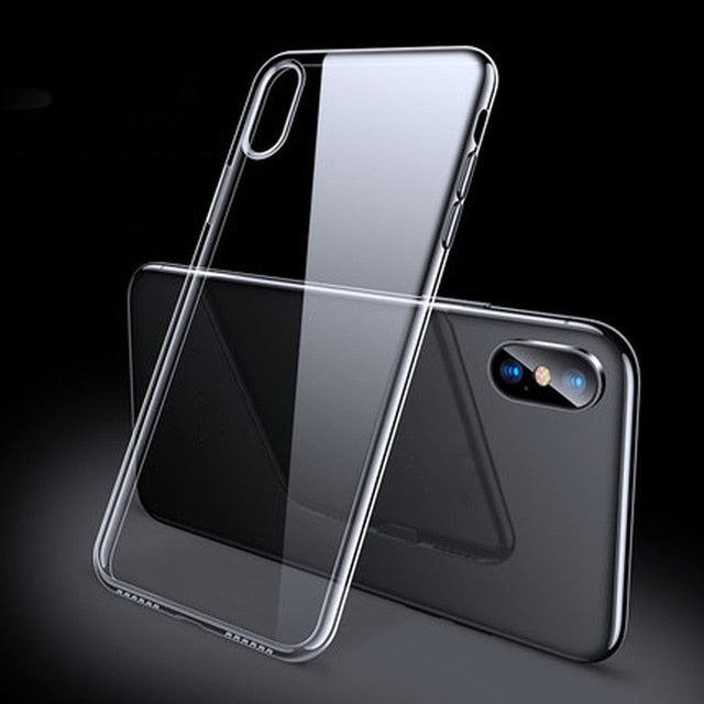 Luxury Case For iPhone X XS 8 7 6 s Plus Capinhas Ultra Thin Slim Soft TPU Silicone Cover Case For iPhone XR 8 11 7 Coque Fundas