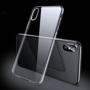 Luxury Case For iPhone X XS 8 7 6 s Plus Capinhas Ultra Thin Slim Soft TPU Silicone Cover Case For iPhone XR 8 11 7 Coque Fundas