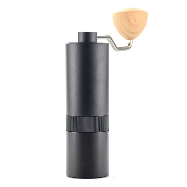 Ecocoffee  High Quality Manual Coffee Grinder 25g Aluminum Coffee Miller Black Mini Milling machine for V60  Single Coffee