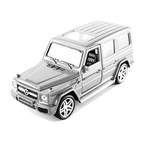 1:32 Alloy Pull Back Model Car Model Toy Sound Light Pull Back Toy Car For G65 SUV AMG Toys For Boys Children Gift