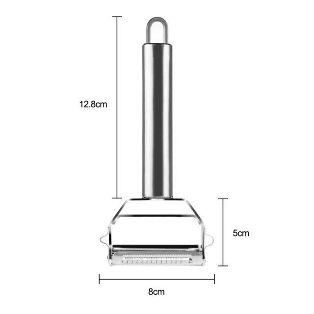 Stainless Steel Multi-function Vegetable Peeler&ampJulienne Cutter Julienne Peeler Potato Carrot Grater Kitchen Tool