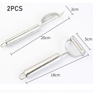 Stainless Steel Multi-function Vegetable Peeler&ampJulienne Cutter Julienne Peeler Potato Carrot Grater Kitchen Tool