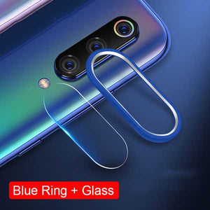 Camera Protector Glass For Xiaomi Redmi Note 8 7 K20 Pro Tempered Glass & Metal Rear Protective Ring For Redmi Note 8 Full Case