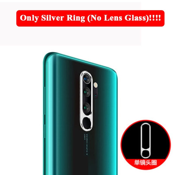 Camera Protector Glass For Xiaomi Redmi Note 8 7 K20 Pro Tempered Glass & Metal Rear Protective Ring For Redmi Note 8 Full Case