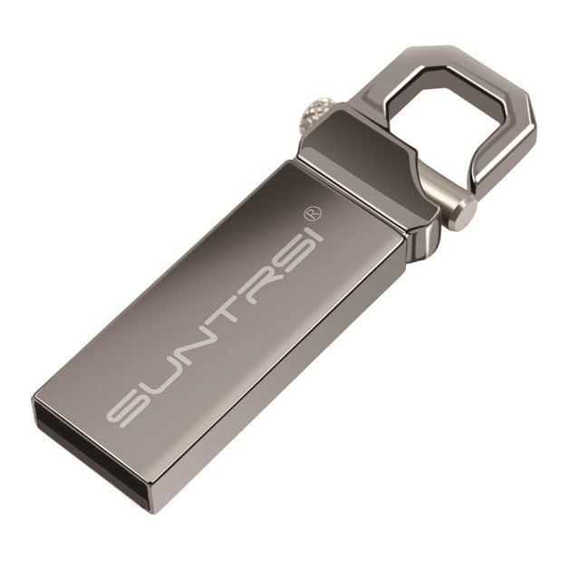 Suntrsi USB Flash Drive 2.0 Metal Pendrive High Speed USB Stick 32GB Pen Drive Real Capacity 16GB USB Flash Free Shipping