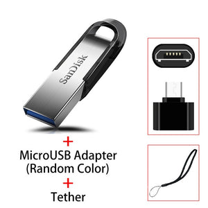 Sandisk USB Flash Drive 32 64 128 16 GB Pendrive 128gb 64gb 32gb 256gb Pen Drive 3.0 USB Stick Disk on Key Memory for Phone