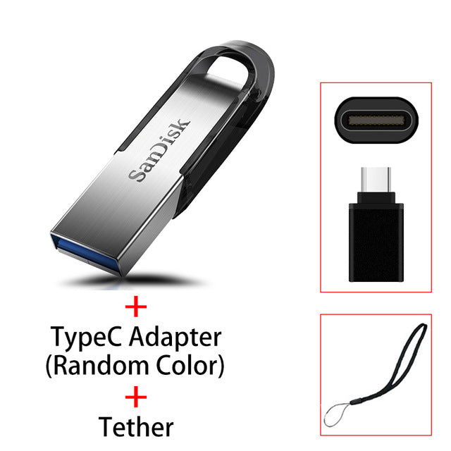 Sandisk USB Flash Drive 32 64 128 16 GB Pendrive 128gb 64gb 32gb 256gb Pen Drive 3.0 USB Stick Disk on Key Memory for Phone