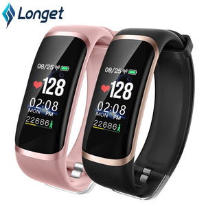 Longet Smart Watch M4 Heart Rate Monitor Sleep Monitor Fitness Watch Blood Pressure Bluetooth Smart Bracelet for iPhone Xiaomi