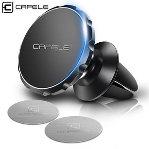 Cafele Car Phone Holder Magnetic Air Vent Magnet Mobile Phone Car Holder For Cell Phone Car Mount Holder Universal