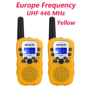 RETEVIS RT388 Walkie Talkie Kids Walkie-talkies 2 pcs Mini Two-Way Radio Station PMR Children Gift/Family Use/Camping 100-800M