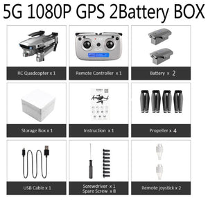 SG907 Quadcopter GPS Drone with 4K HD Dual Camera Wide Angle Anti-shake WIFI FPV RC Foldable Drones Professional GPS Follow Me