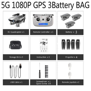 SG907 Quadcopter GPS Drone with 4K HD Dual Camera Wide Angle Anti-shake WIFI FPV RC Foldable Drones Professional GPS Follow Me