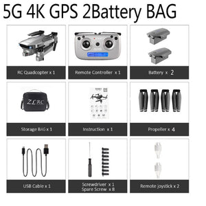 SG907 Quadcopter GPS Drone with 4K HD Dual Camera Wide Angle Anti-shake WIFI FPV RC Foldable Drones Professional GPS Follow Me