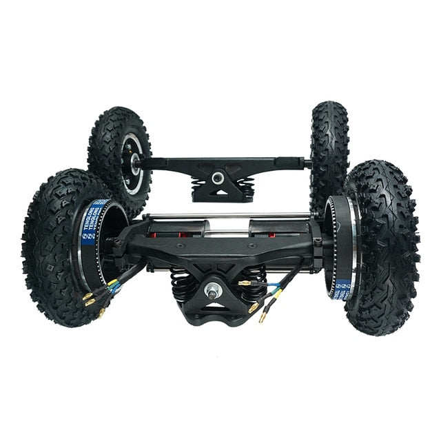 NEW Electric Skateboard 1650W Off-Road Electric Longboard with Dual Motor 2x1650W Four-Wheel Drive DIY Pneumatic Wheel Flipsky