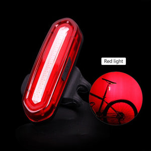 120Lumens Bicycle Rear Light USB Rechargeable Cycling LED Taillight Waterproof MTB Road Bike Tail Light Flashing For Bicycle