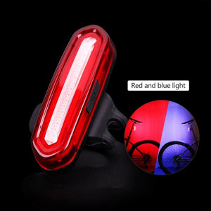 120Lumens Bicycle Rear Light USB Rechargeable Cycling LED Taillight Waterproof MTB Road Bike Tail Light Flashing For Bicycle