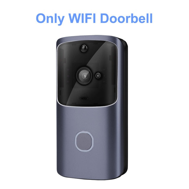 HISMAHO WIFI Doorbell Video Door Intercom 720P HD Wireless Smart Home IP Door Bell Camera Security Alarm IR Night Vision
