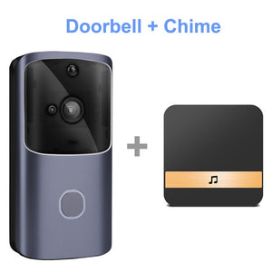 HISMAHO WIFI Doorbell Video Door Intercom 720P HD Wireless Smart Home IP Door Bell Camera Security Alarm IR Night Vision