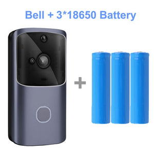 HISMAHO WIFI Doorbell Video Door Intercom 720P HD Wireless Smart Home IP Door Bell Camera Security Alarm IR Night Vision