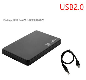 UTHAI G06 USB3.0 HDD Enclosure 2.5 inch Serial Port SATA SSD Hard Drive Case Support 6TB transparent Mobile External HDD Case