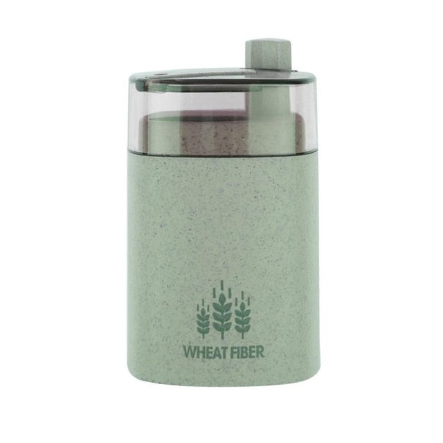 Automatic Toothpick Holder Container Wheat Straw Household Table Toothpick Storage Box Toothpick Dispenser