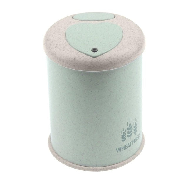 Automatic Toothpick Holder Container Wheat Straw Household Table Toothpick Storage Box Toothpick Dispenser