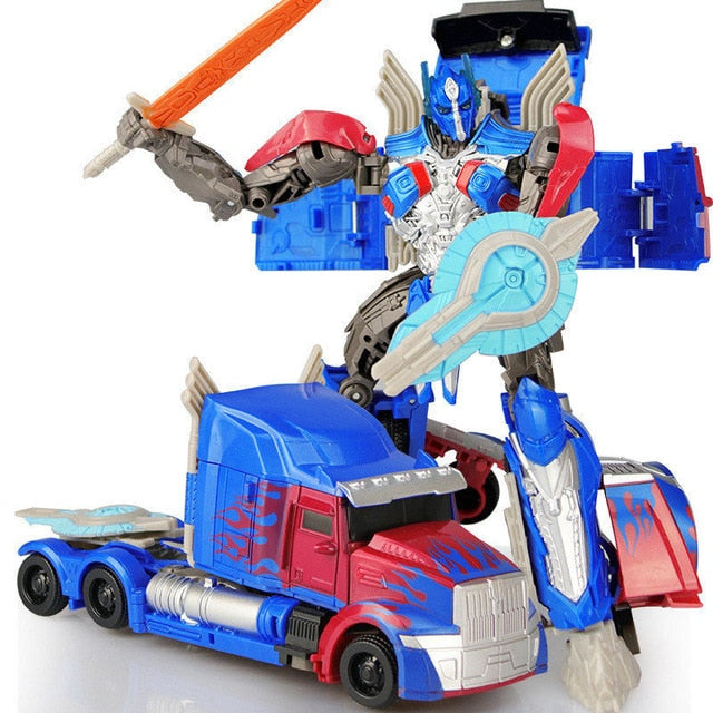 Top Sale 19.5cm Model Transformation Robot Car Action toys Plastic Toys Action Figure Toys BEST Gift For Education Children 7.5"