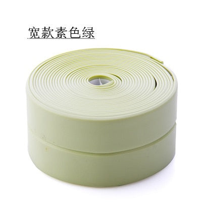 Self-adhesive kitchen ceramic stickers waterproof moisture-proof PVC stickers bathroom corner line sink stickers bathroom