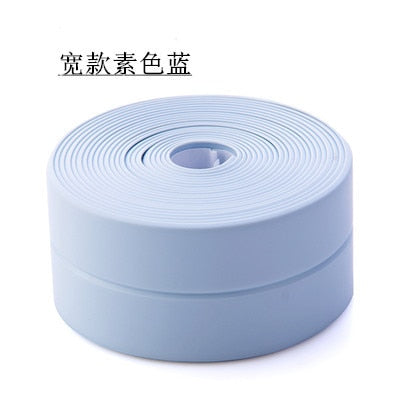 Self-adhesive kitchen ceramic stickers waterproof moisture-proof PVC stickers bathroom corner line sink stickers bathroom