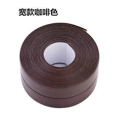 Self-adhesive kitchen ceramic stickers waterproof moisture-proof PVC stickers bathroom corner line sink stickers bathroom