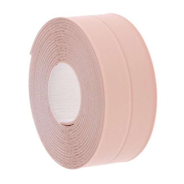 Self-adhesive kitchen ceramic stickers waterproof moisture-proof PVC stickers bathroom corner line sink stickers bathroom