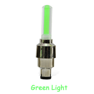 Bicycle Lights Wheel Spoke Tire LED Bike Valve Lights with Batteries Tyre Valve Cap Cycling Lantern Lamp MTB Bike Accessories