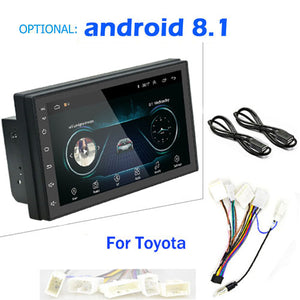 Podofo 2 din Car Radio 2.5D GPS Android Multimedia Player Universal 7" audio Navigation For Volkswagen Nissan Hyundai Kia Toyota