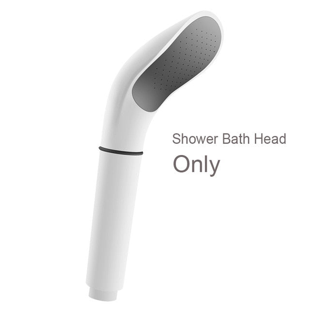 High Quality Pressure Rainfall Shower Head white Shower Head Water Saving Filter Spray Nozzle High Pressure Water Saving