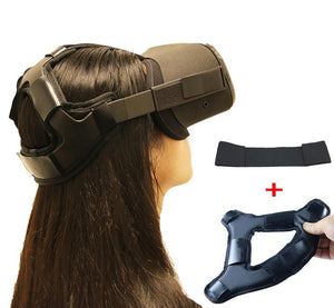 Newest Non-slip VR Helmet Head Pressure-relieving Strap Foam Pad for Oculus Quest VR Headset Cushion Headband Fixing Accessories