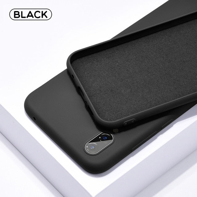 Soft Liquid Silicone Case For Samsung Galaxy A10 A20 A30 A40 A50 A70 A20E A51 A71 A6 2018 Note 10 S8 S9 S10 Plus S10e S20 Ultra