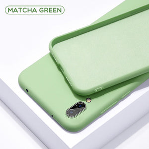 Soft Liquid Silicone Case For Samsung Galaxy A10 A20 A30 A40 A50 A70 A20E A51 A71 A6 2018 Note 10 S8 S9 S10 Plus S10e S20 Ultra