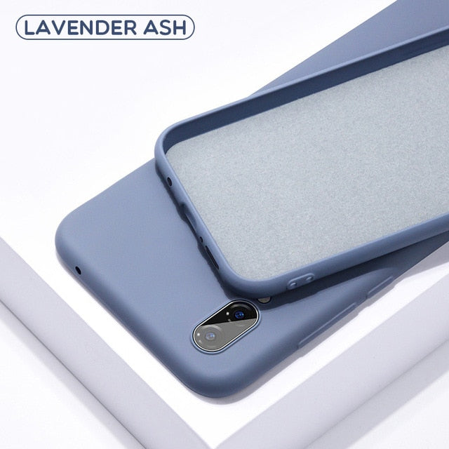 Soft Liquid Silicone Case For Samsung Galaxy A10 A20 A30 A40 A50 A70 A20E A51 A71 A6 2018 Note 10 S8 S9 S10 Plus S10e S20 Ultra