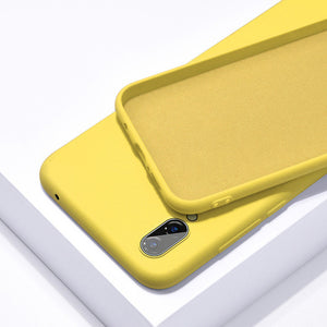 Soft Liquid Silicone Case For Samsung Galaxy A10 A20 A30 A40 A50 A70 A20E A51 A71 A6 2018 Note 10 S8 S9 S10 Plus S10e S20 Ultra