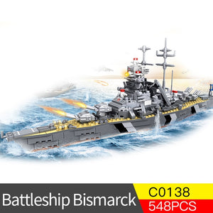 1000+ PCS Military Warship Navy Aircraft Army Figures Building Blocks LegoINGlys Army Warship Construction Bricks Children Toys