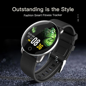 KSUN KSR709 Men Sport Pedometer Smart Watch IP68 Waterproof Fitness Tracker Heart Rate Monitor Women Clock Smartwatch