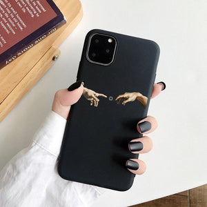 Girl Body Lover Rose Soft Case For iPhone 7 8 Plus X XS Max XR Coque Case For iphone 5 5s SE 6 6s Plus 11Pro Phone Cover Couple