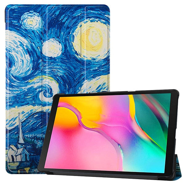 Case for Samsung Galaxy Tab A 2019 SM-T510 SM-T515 T510 T515 Tablet cover Stand Case for Tab A 10.1'' 2019 tablet case+gift