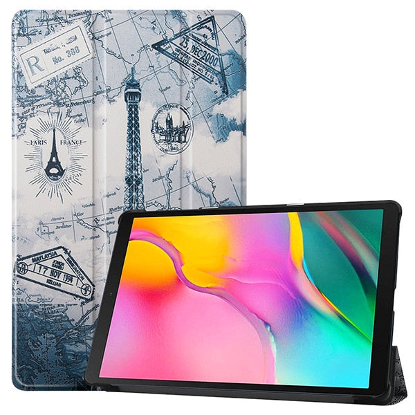 Case for Samsung Galaxy Tab A 2019 SM-T510 SM-T515 T510 T515 Tablet cover Stand Case for Tab A 10.1'' 2019 tablet case+gift