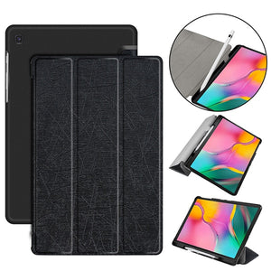 Case for Samsung Galaxy Tab A 2019 SM-T510 SM-T515 T510 T515 Tablet cover Stand Case for Tab A 10.1'' 2019 tablet case+gift