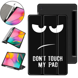 Case for Samsung Galaxy Tab A 2019 SM-T510 SM-T515 T510 T515 Tablet cover Stand Case for Tab A 10.1'' 2019 tablet case+gift